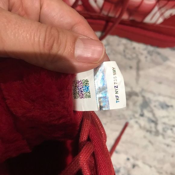 UGG Chukka Boots Red Shearling Graffiti Neumel LTA Winter Wavelength Mens 13 - Picture 13 of 15